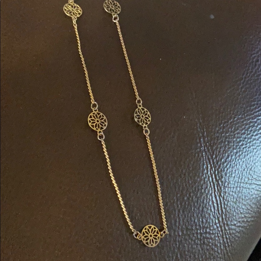 Vintage gold plated necklace. Most unique